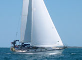 Mary T under sail